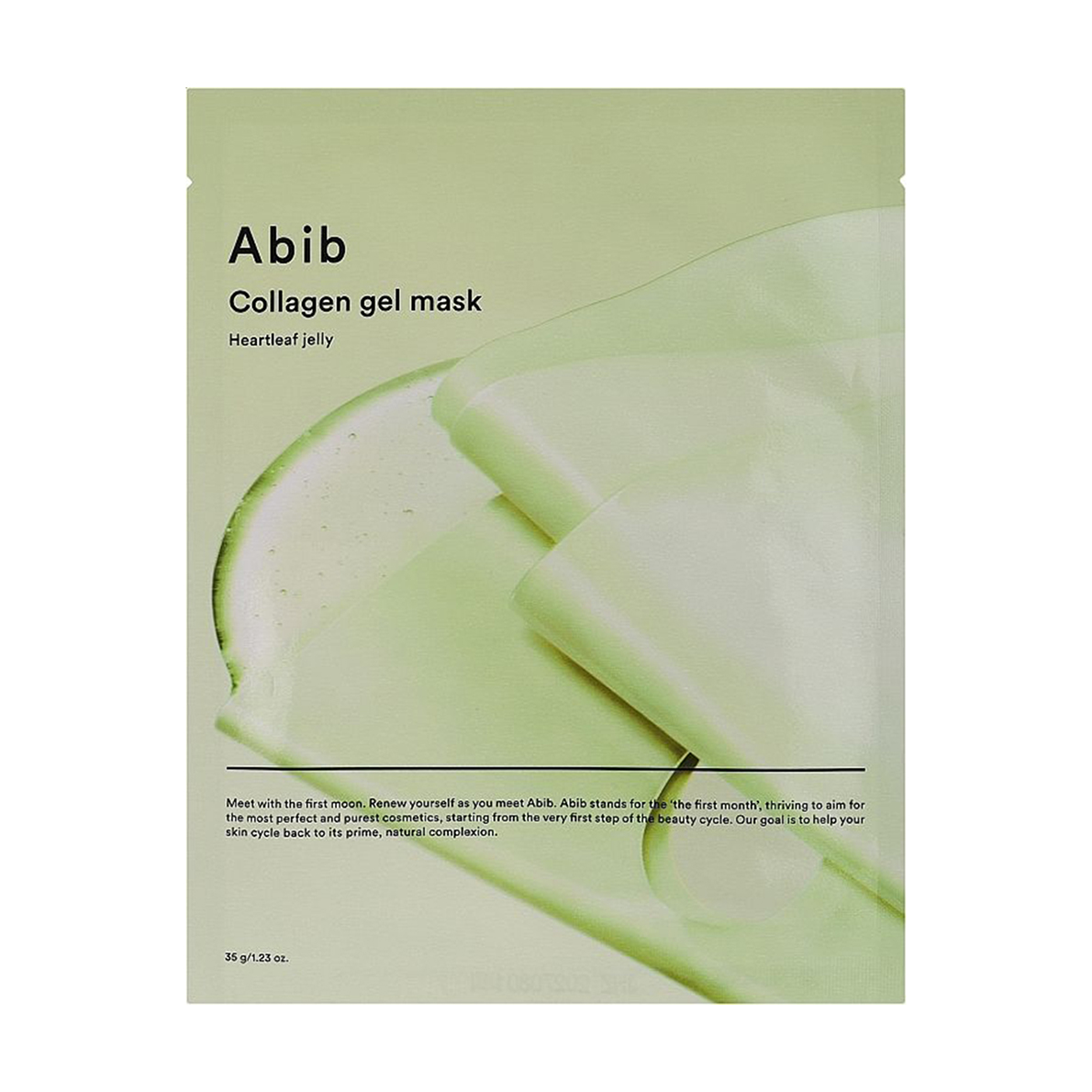Гелева маска для обличчя Abib Collagen Gel Mask Heartleaf Jelly, 35 г